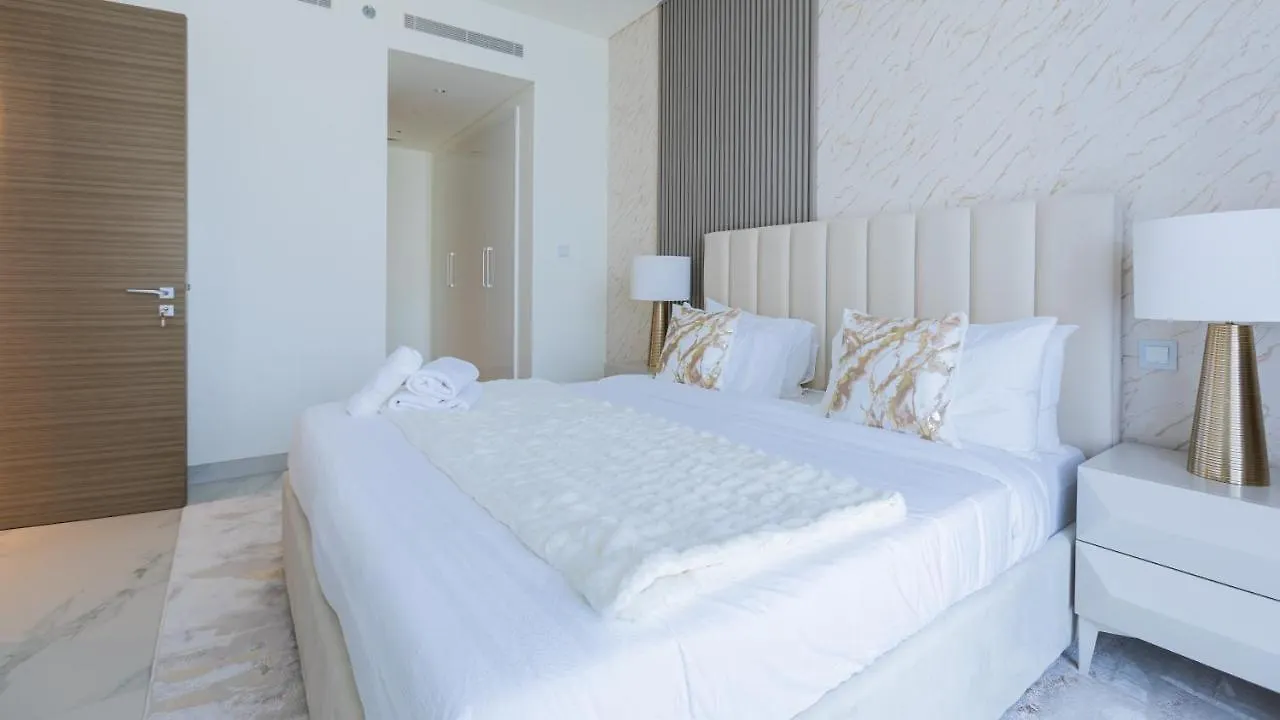 Nasma Luxury Stays - Luxury Retreat With Balcony And Stunning City View Dubai Appartamento