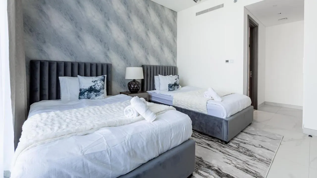 Appartamento Nasma Luxury Stays - Luxury Retreat With Balcony And Stunning City View Dubai Emirati Arabi Uniti