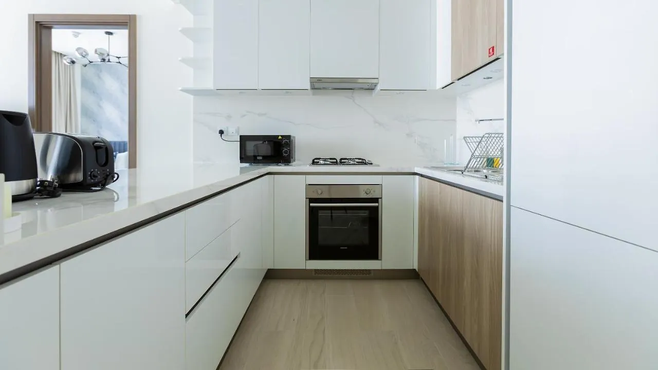 Nasma Luxury Stays - Luxury Retreat With Balcony And Stunning City View Dubai Appartamento