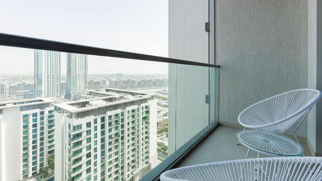Appartamento Nasma Luxury Stays - Luxury Retreat With Balcony And Stunning City View Dubai