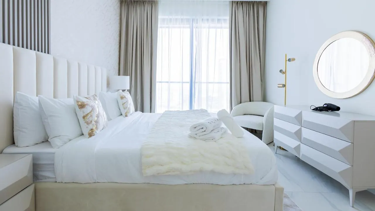 Appartamento Nasma Luxury Stays - Luxury Retreat With Balcony And Stunning City View Dubai