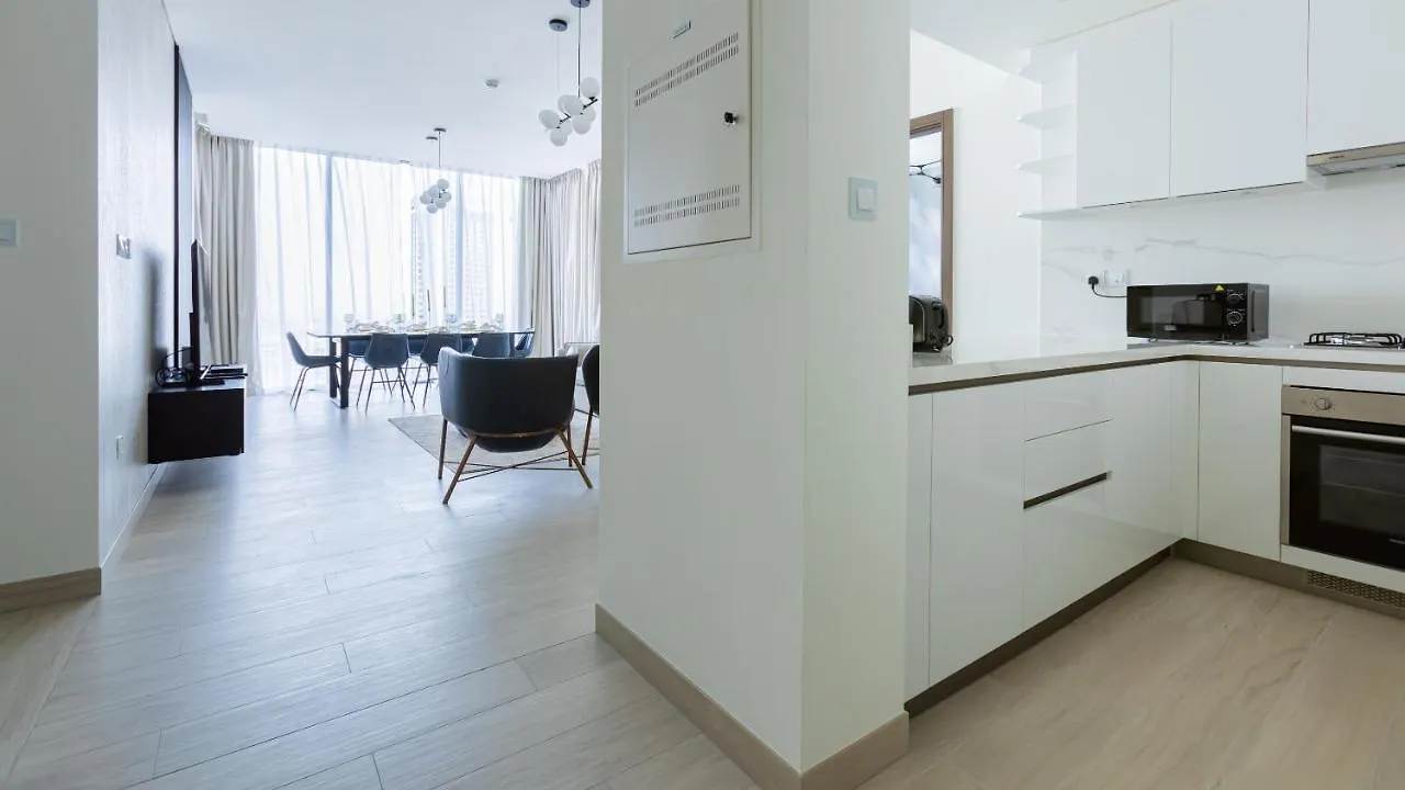 Nasma Luxury Stays - Luxury Retreat With Balcony And Stunning City View Dubai Emirati Arabi Uniti